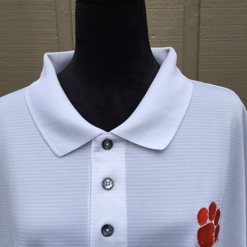 Men’s Clemson Polo P2 by Pro Players - Picture 8 of 12